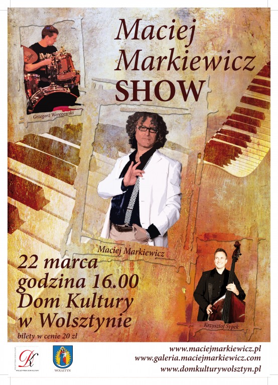 Koncert Maciej Markiewicz Show