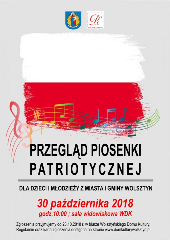 Przegld Piosenki Patriotycznej Wolsztyn 2018